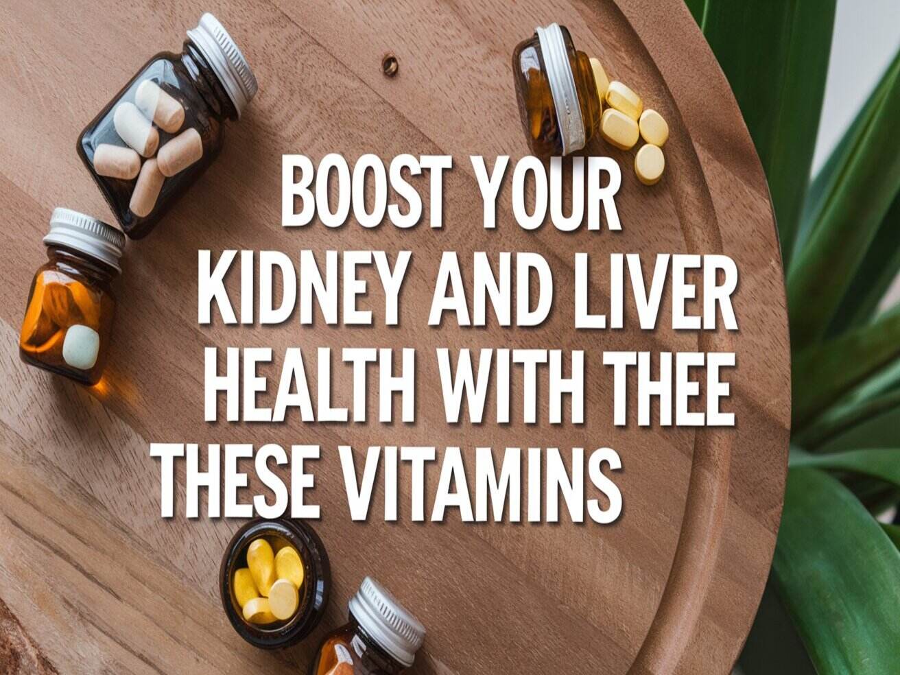 Boost Your Kidney and Liver Health with These Vitamins