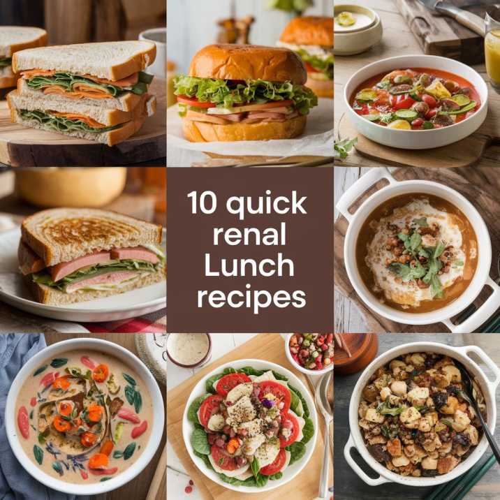 10 Quick Renal Diet Recipes for Lunch