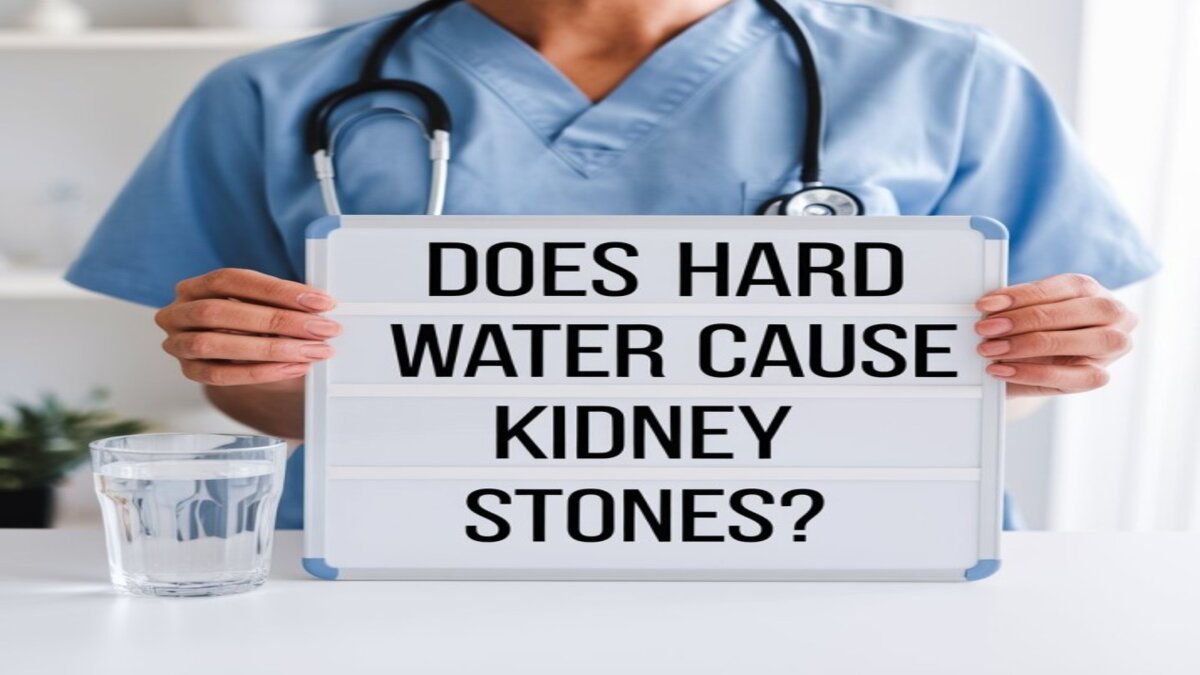 Does hard water cause kidney stones