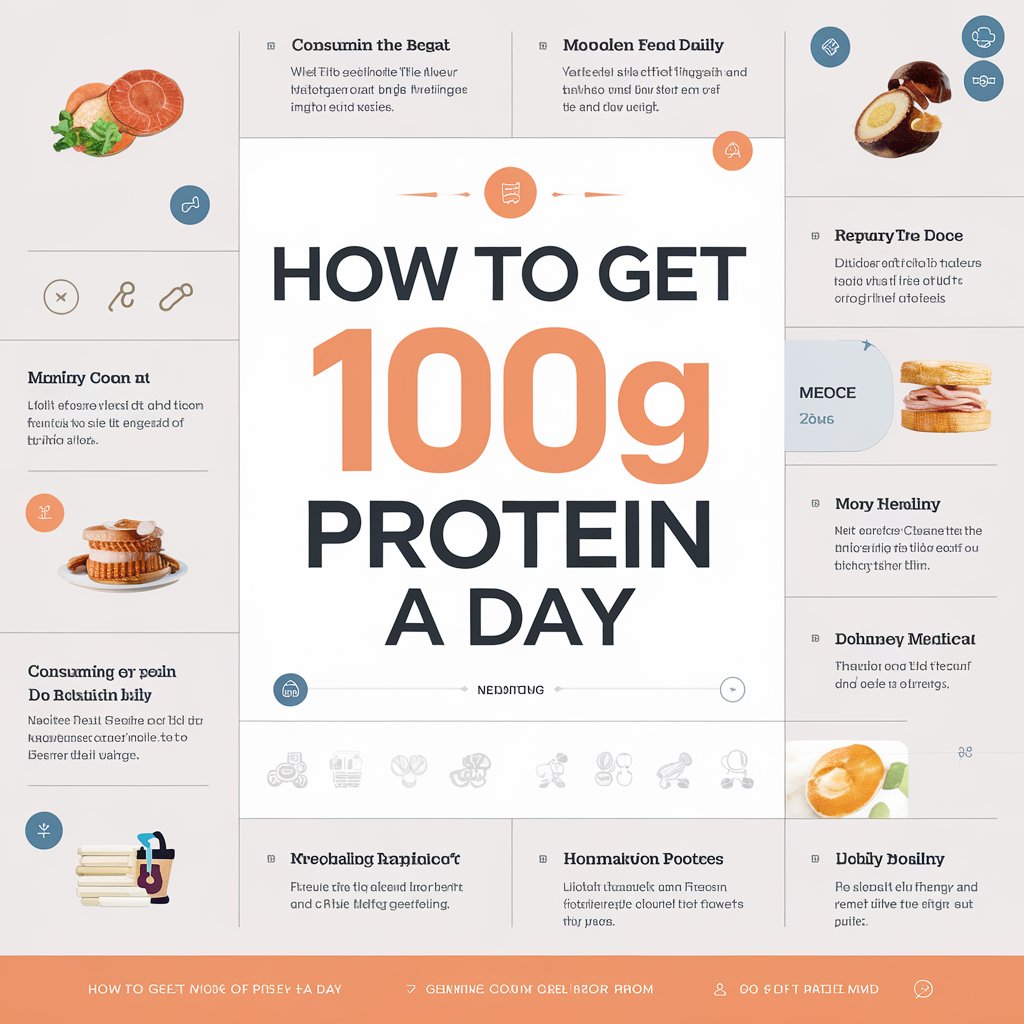 How to get 100g protein a day