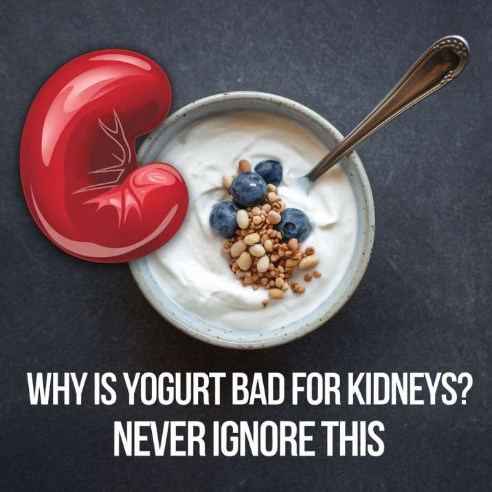 Why Is yogurt bad for kidneys Never ignore this