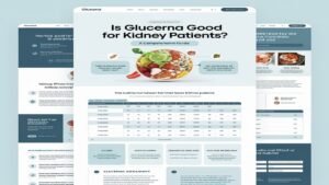 Is Glucerna Good for Kidney Patients