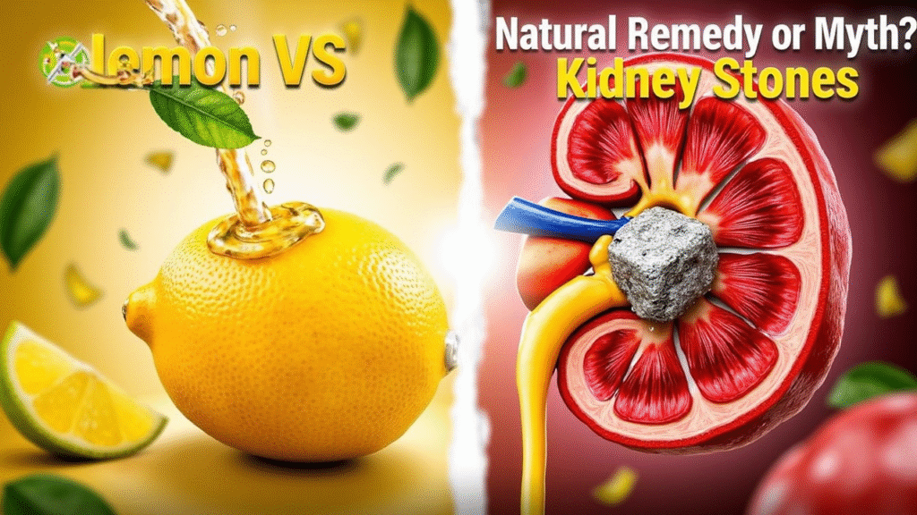lemon juice for kidney stones