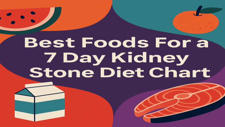 Top Foods for a 7-Day Kidney Stone Diet to Prevent Stones