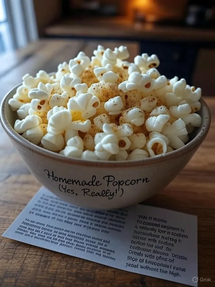 Homemade Popcorn