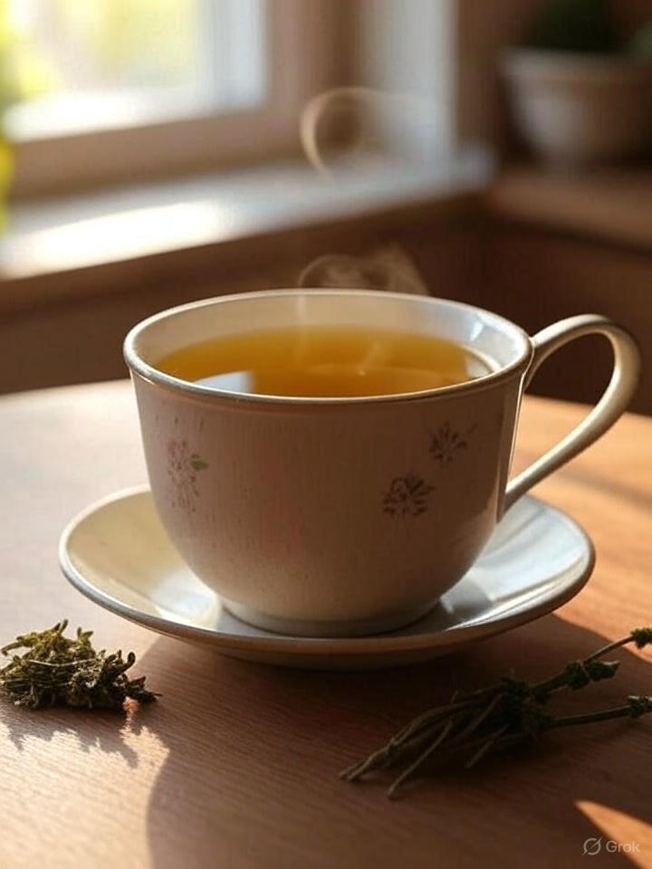 A cup of Herbal tea