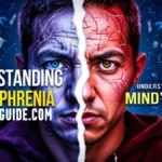 Image illustrating understanding of schizoaffective disorder, titled "Schizophrenia" by MedLifeGuide.