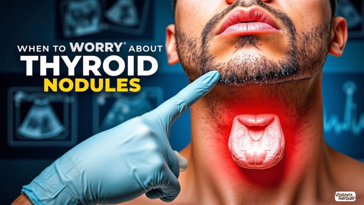 when to worry about thyroid nodules​​