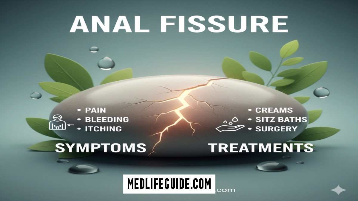 Anal fissure symptoms and treatments