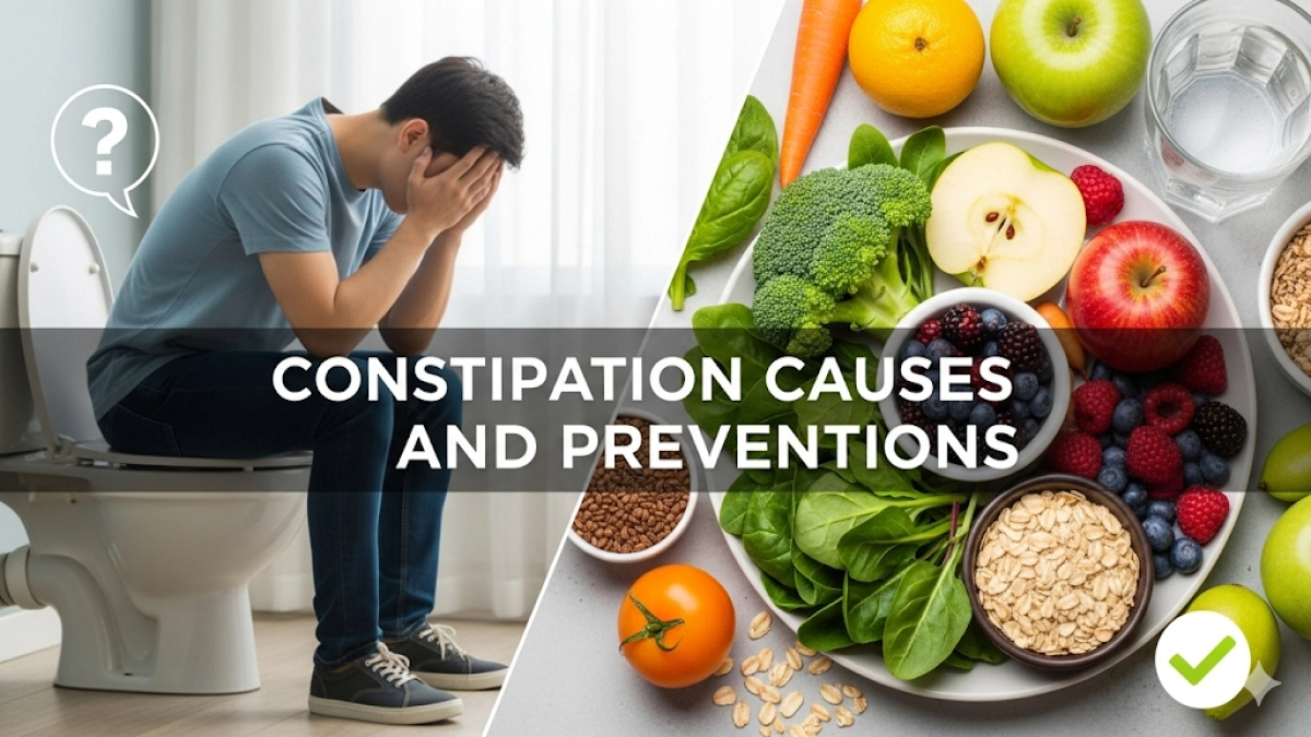 Constipation Causes and Preventions
