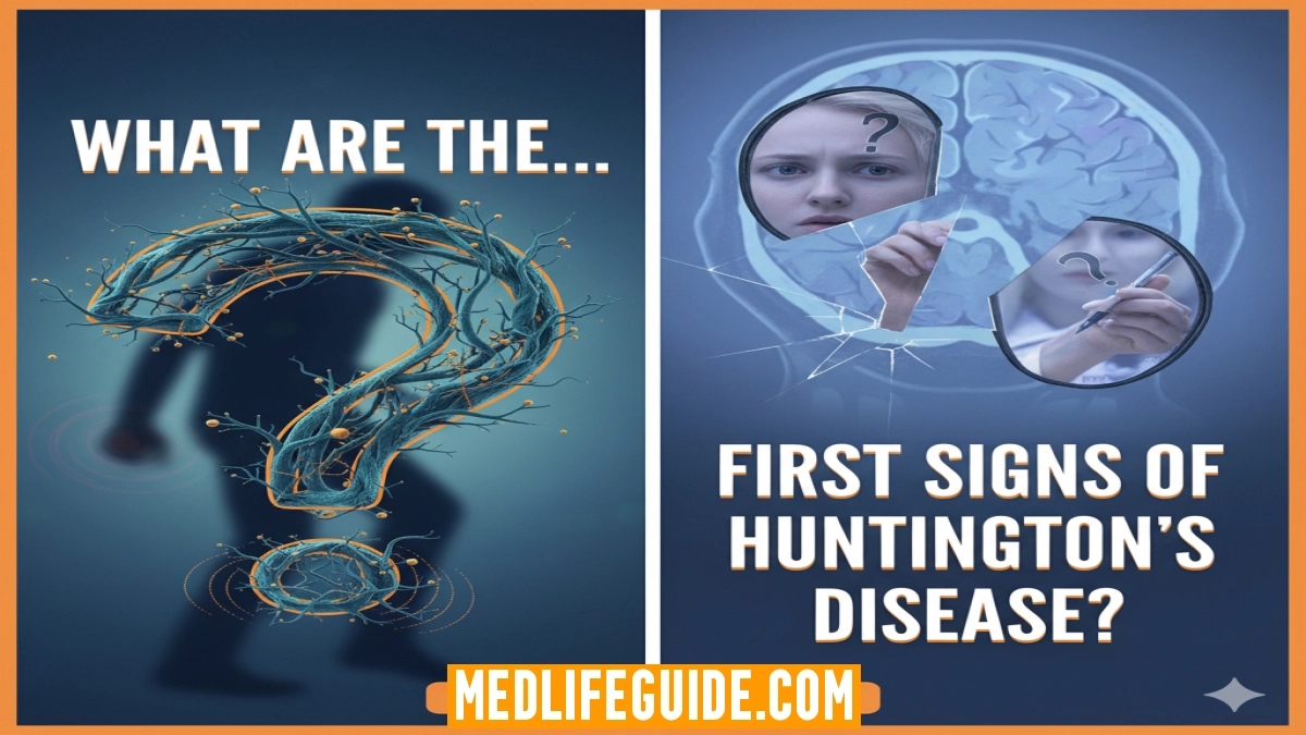 what are first signs of huntingtons disease