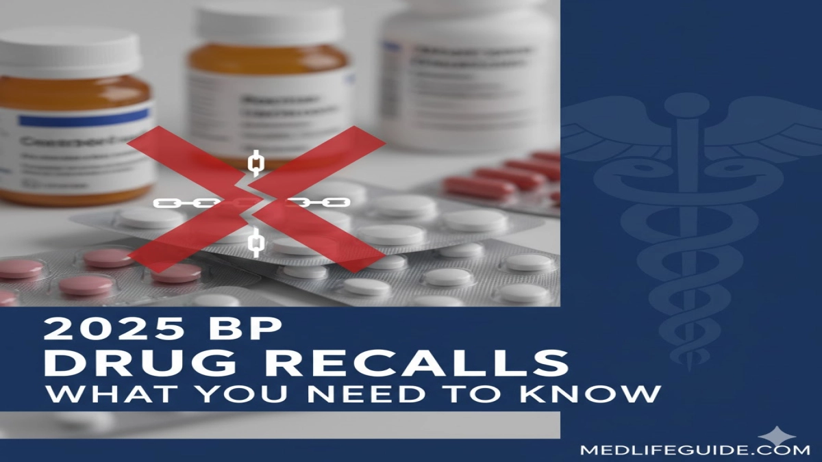 What You Need to Know About 2025 BP Drug Recalls
