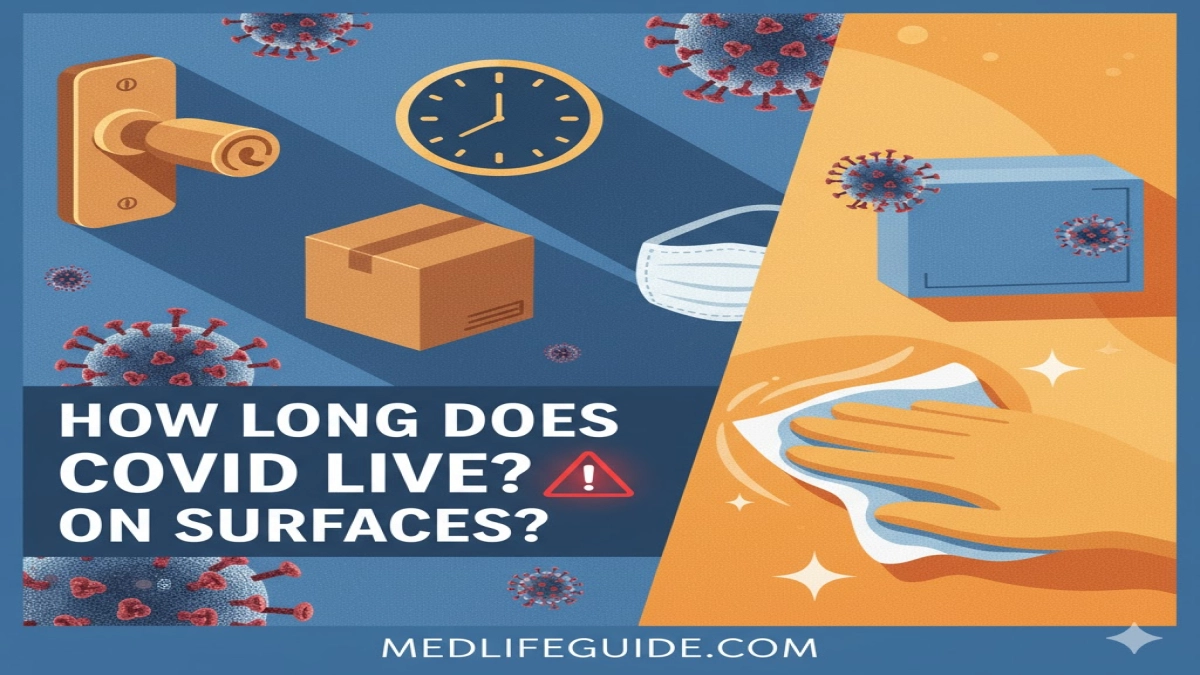 how long does covid live on surfaces