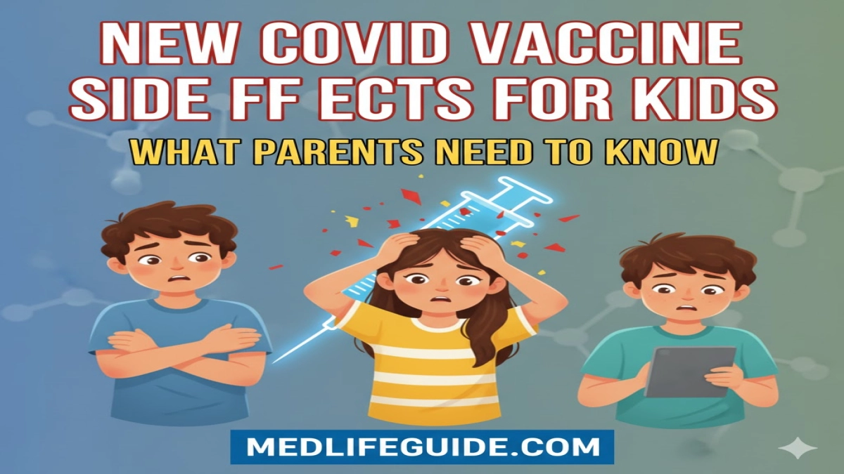 new covid vaccine side efects for kids
