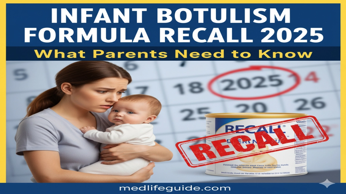 Infant Botulism Formula Recall 2025