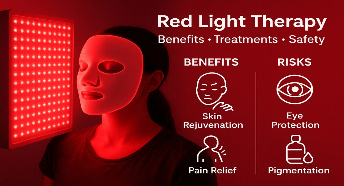 Red light therapy Effectiveness, Treatment, and Risks