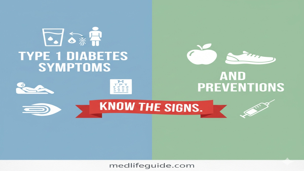 Type 1 Diabetes Symptoms and Preventions