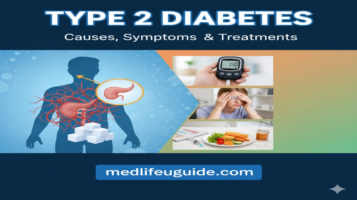 Type 2 Diabetes Causes, Symptoms, and Treatments