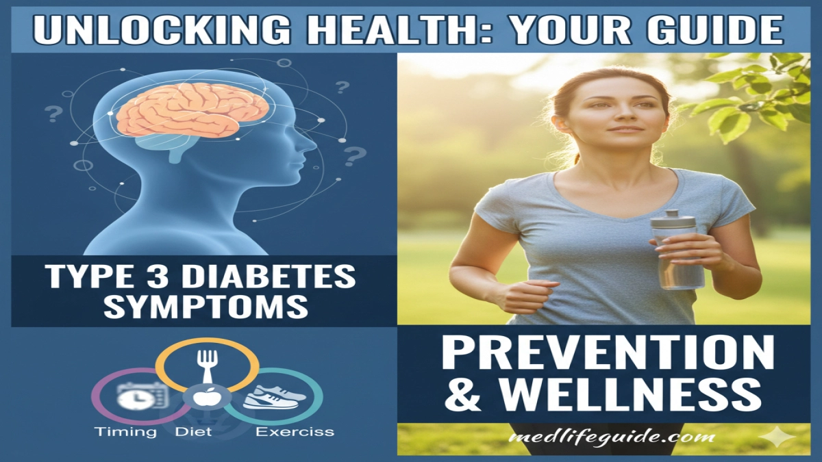 Type 3 Diabetes Symptoms and Prevention