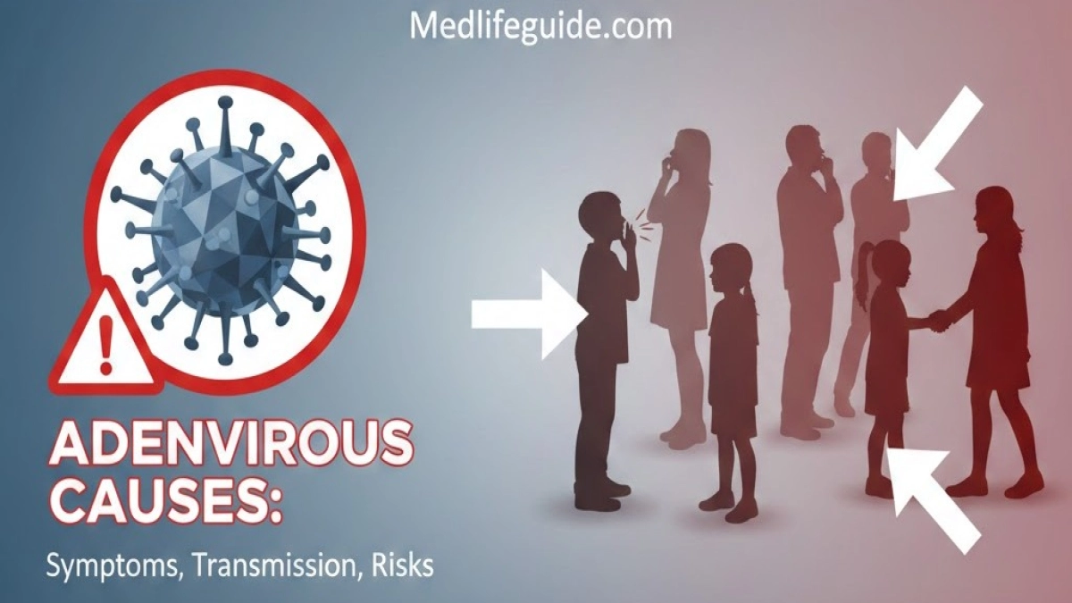 guide about Adenovirus causes by medlifeguide