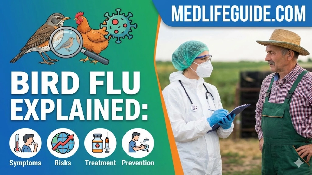 Bird Flu Explained by medlifeguide