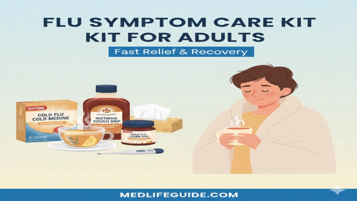 Flu Symptom Care Kit for Adults