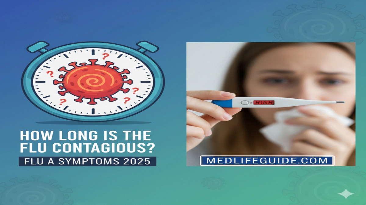 How Long Is the Flu Contagious created by medlifeguide
