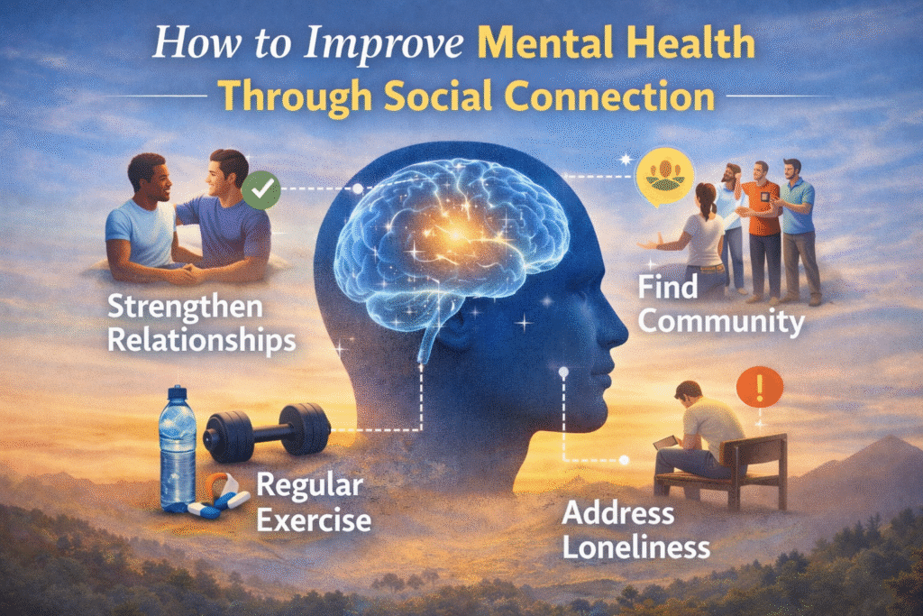 How to Improve Mental Health Through Social Connection