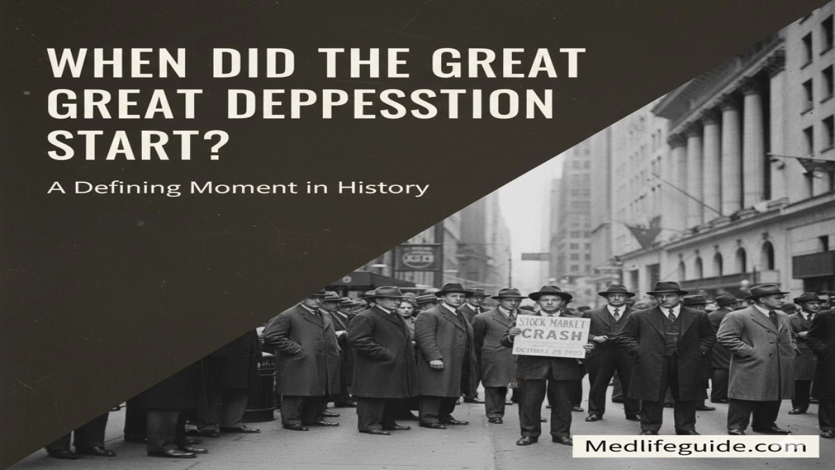 When Did the Great Depression Start