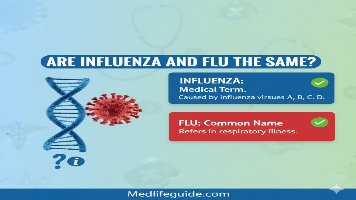 Are Influenza and Flu the Same