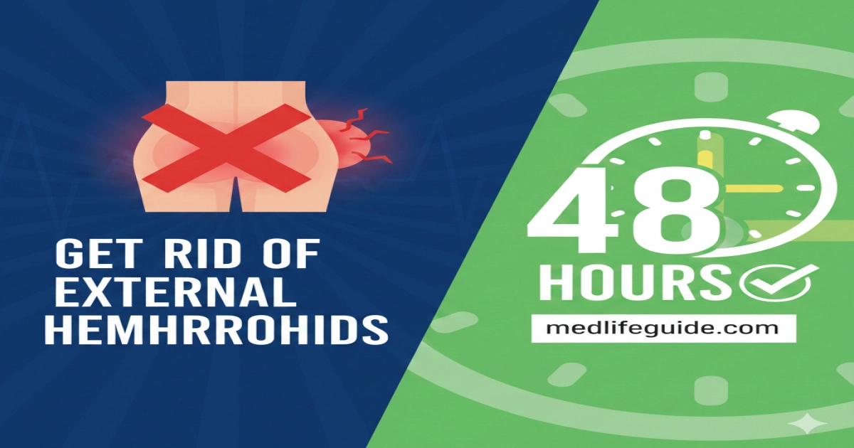 Get Rid of External Hemorrhoids in 48 Hours
