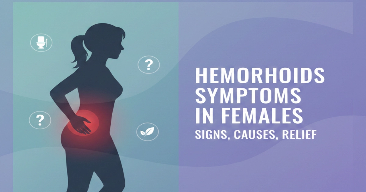 Hemorrhoids Symptoms in Females