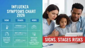 Influenza Symptoms Chart 2026