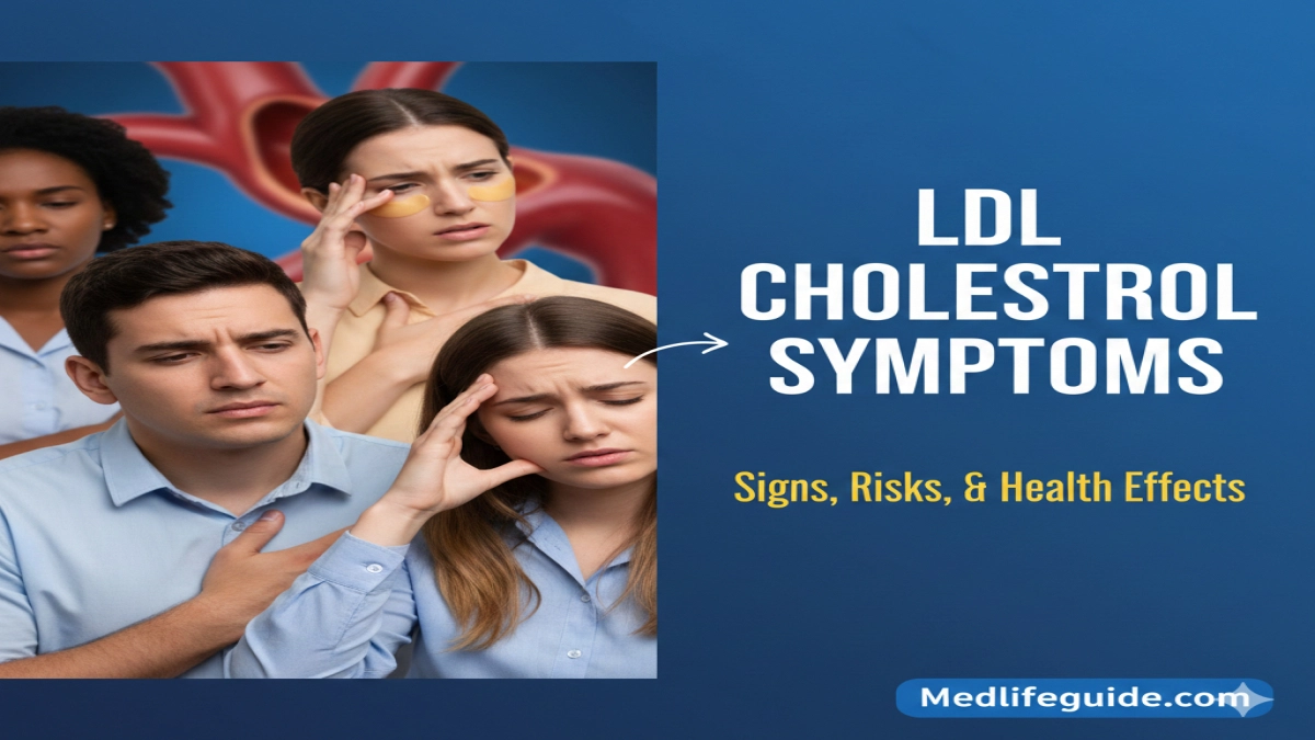 LDL Cholesterol Symptoms by medlifeguide