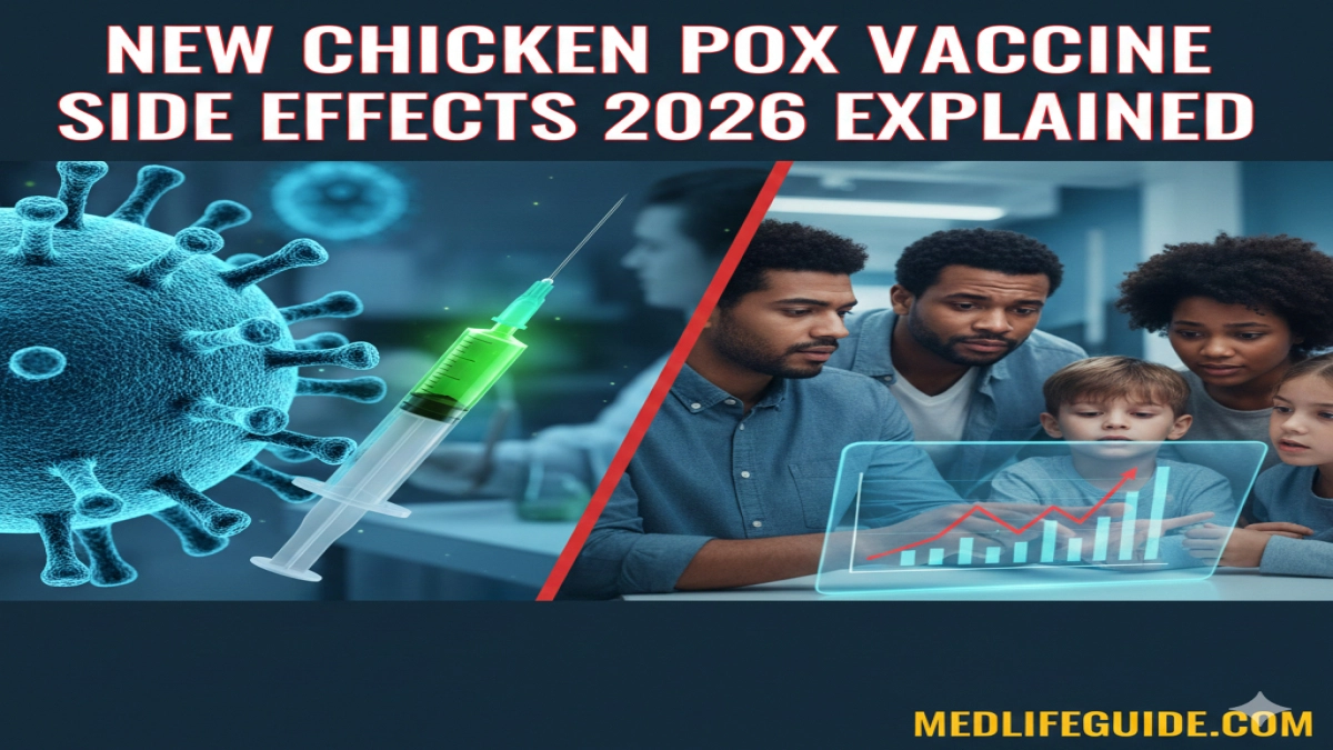 New Chicken Pox Vaccine Side Effects 2026 Explained by medlifeguide