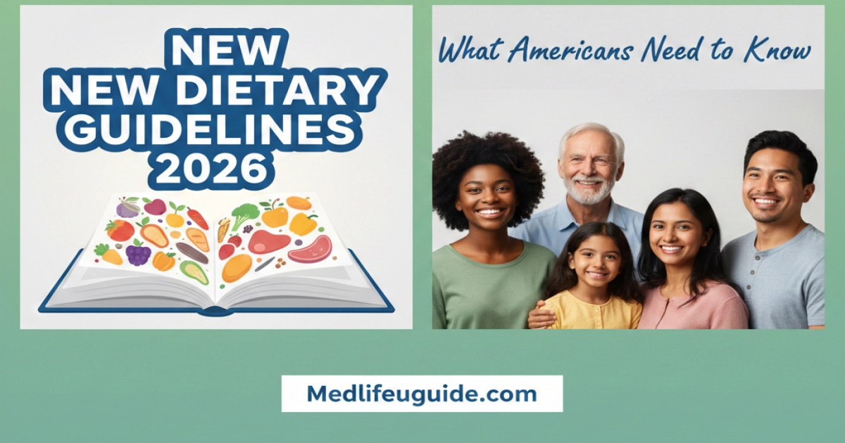 New Dietary Guidelines 2026 explained by medlifeguide