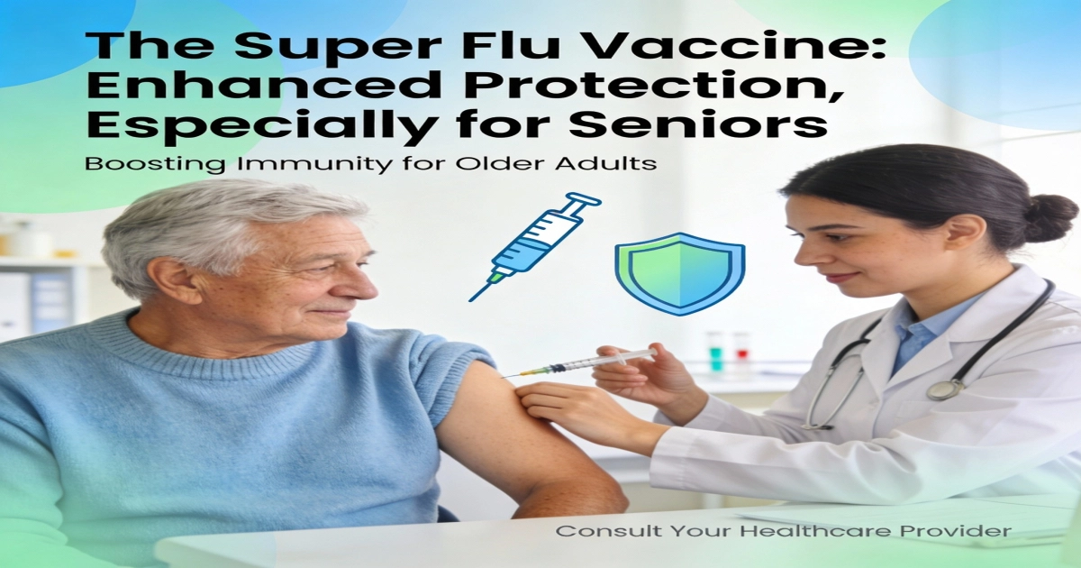 The Super Flu Vaccine Enhanced Protection, Especially for Seniors