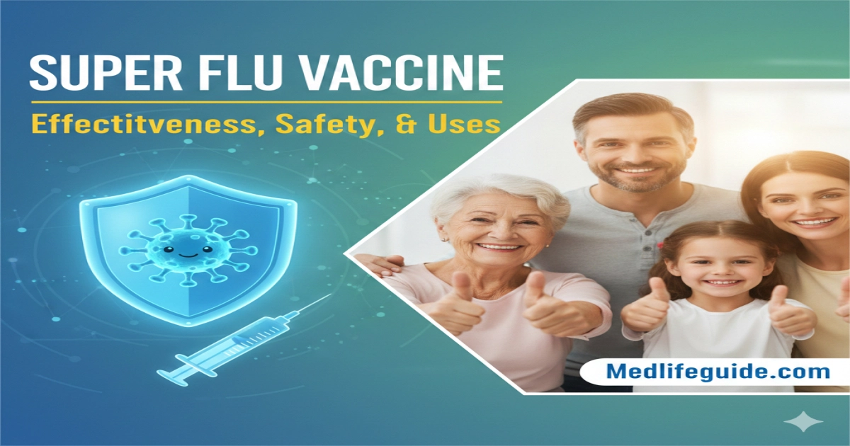 Super Flu Vaccine explained by Medlifeguide