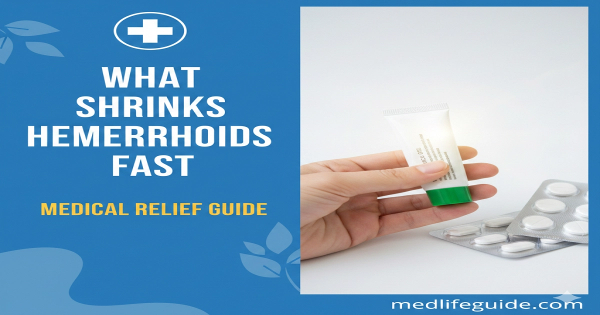What Shrinks Hemorrhoids Fast