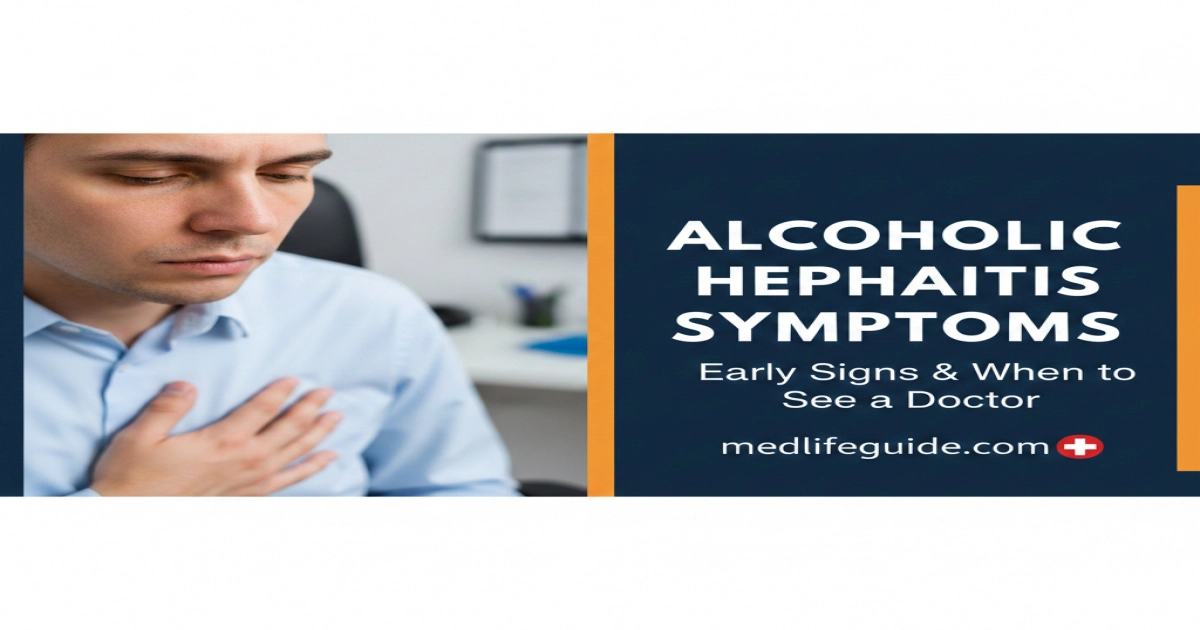 Alcoholic Hepatitis Symptoms