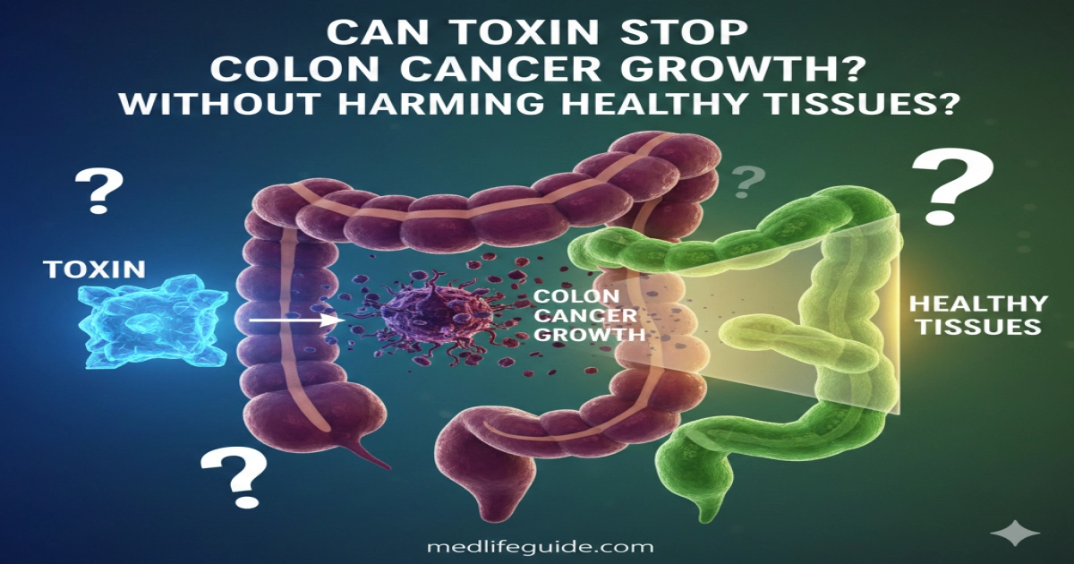 Can Toxin Stops Colon Cancer Growth, Without Harming Healthy Tissues