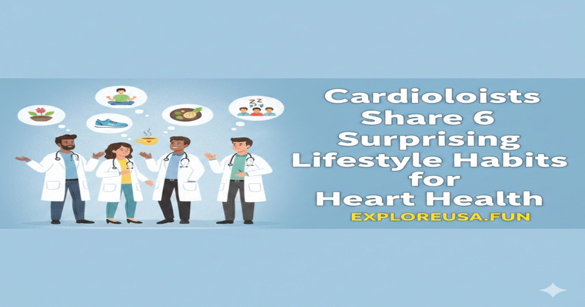 Cardiologists Share 6 Surprising Lifestyle Habits for Heart Health
