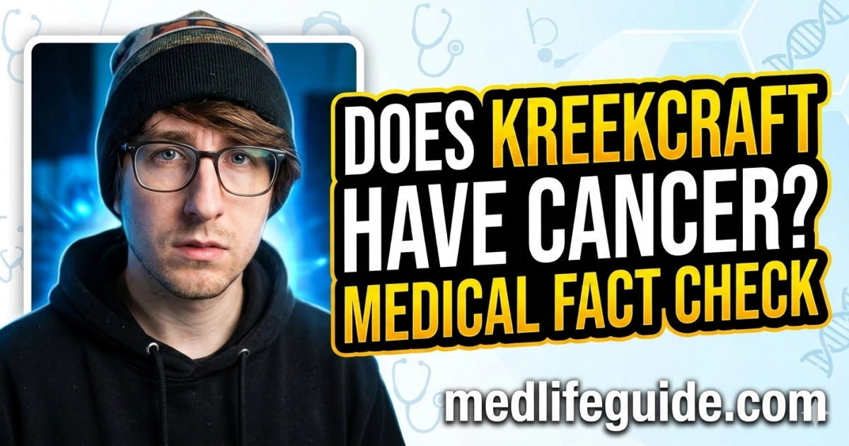 Does KreekCraft Have Cancer Medical Fact Check