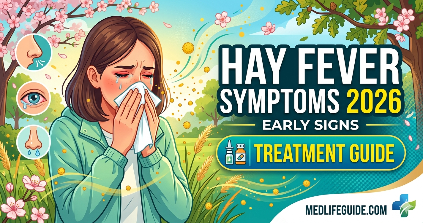 Hay Fever Symptoms 2026 Early Signs and Treatment Guide