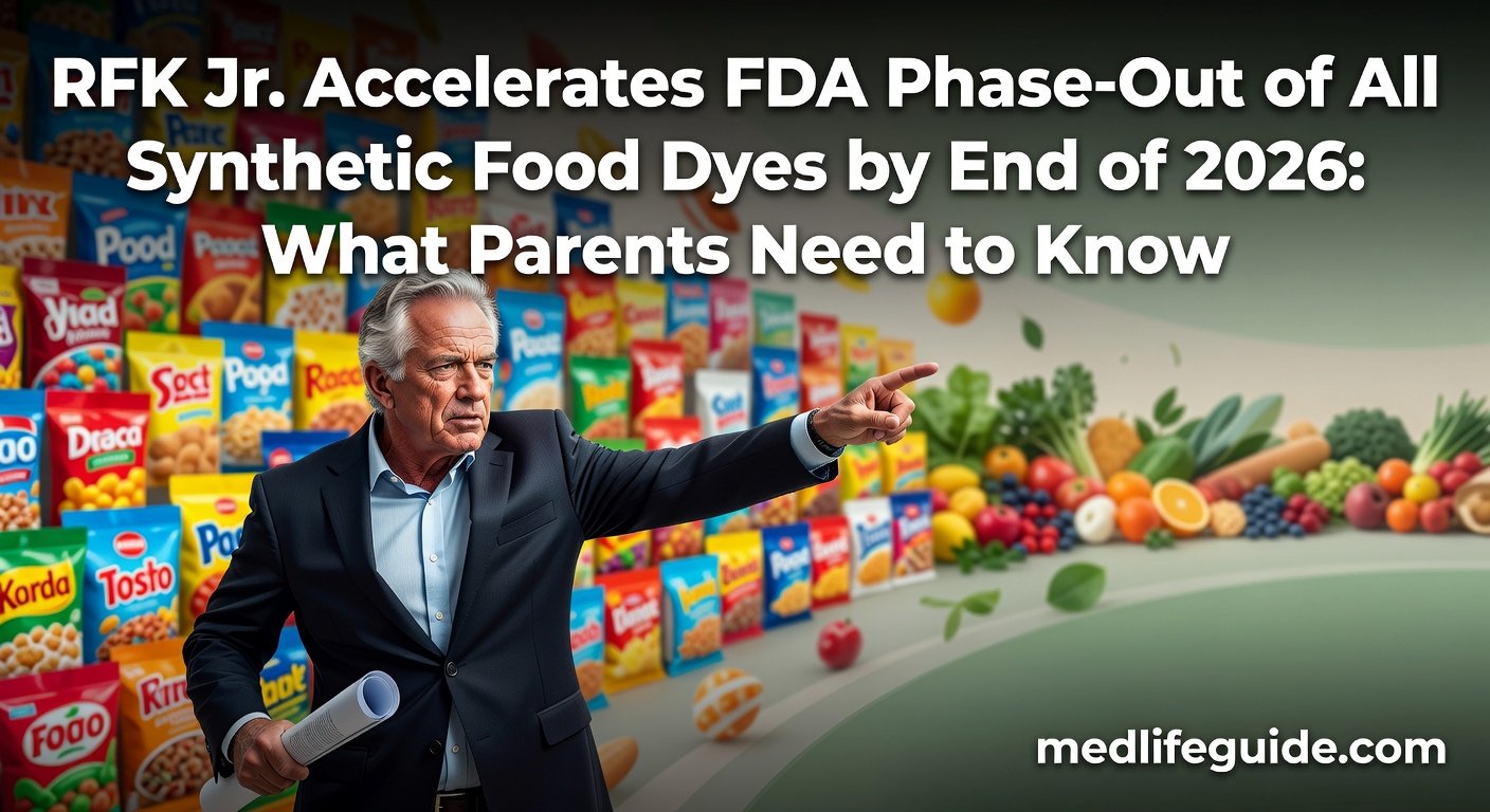 RFK Jr. Accelerates FDA Phase-Out of All Synthetic Food Dyes by End of 2026