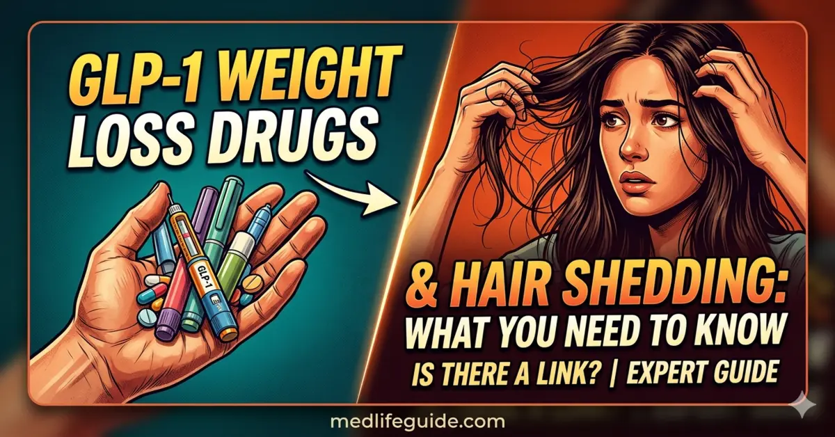 GLP-1 Weight Loss Drugs and Hair Shedding What You Need to Know