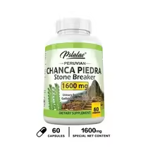 CHANCA PIEDRA 1600mg
Kidney Stone Crusher & Ultimate Urinary Tract Support