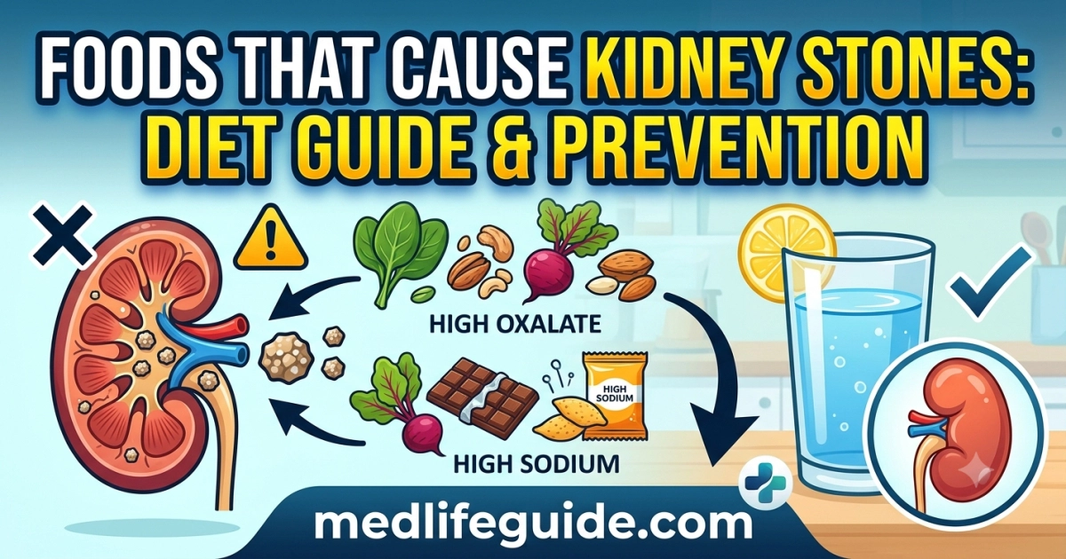 Foods That Cause Kidney Stones Diet Guide & Prevention