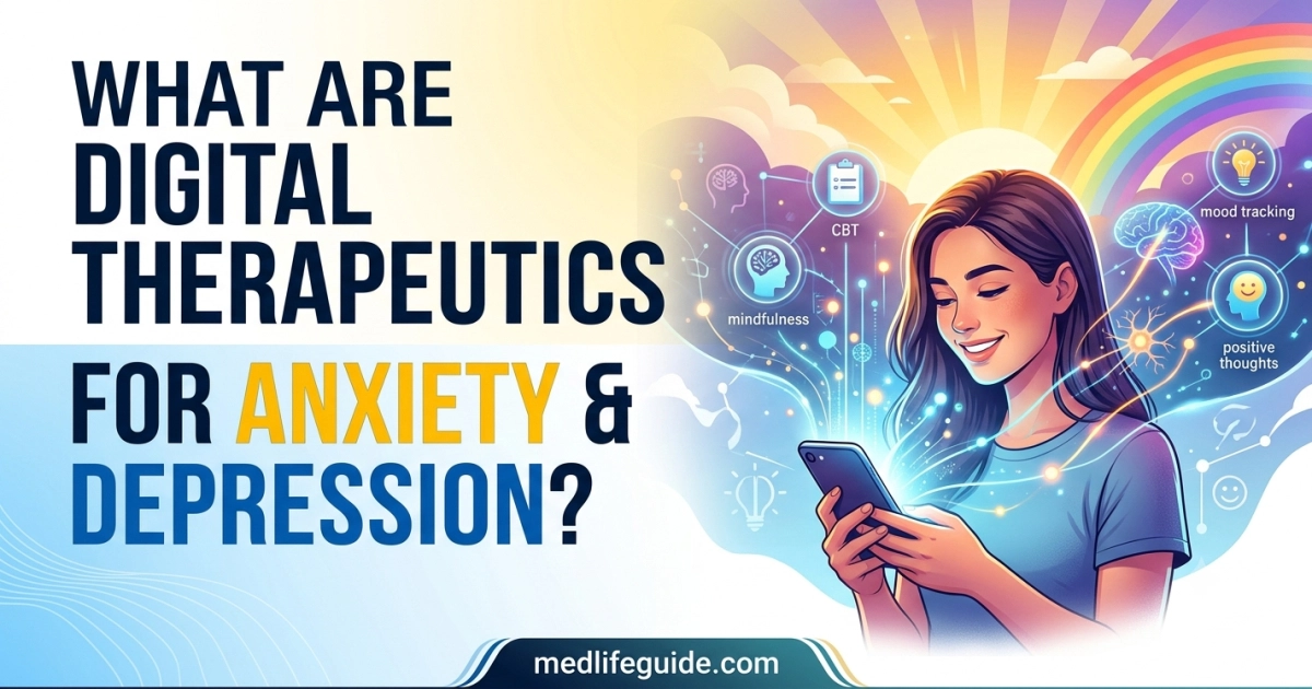 What Are Digital Therapeutics for Anxiety and Depression