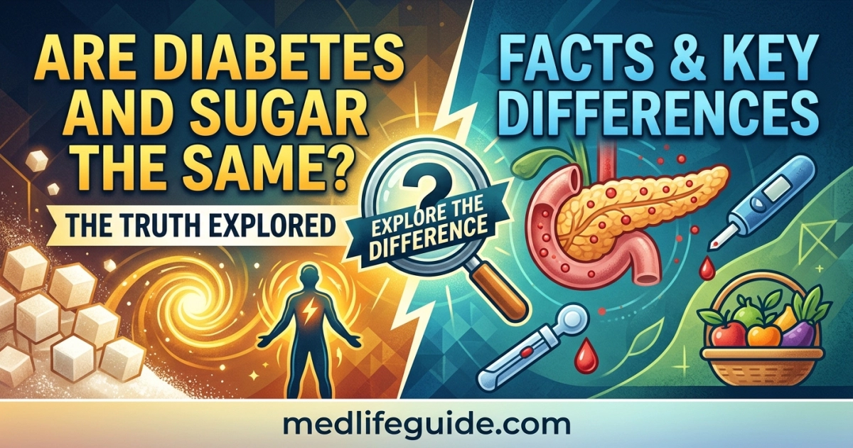 Are Diabetes and Sugar the Same